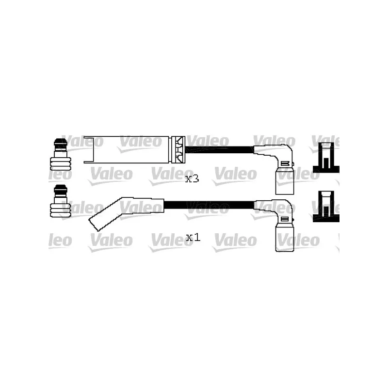 Kit de câbles d'allumage VALEO 346355