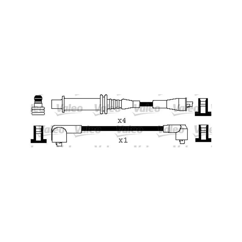 Kit de câbles d'allumage VALEO 346357