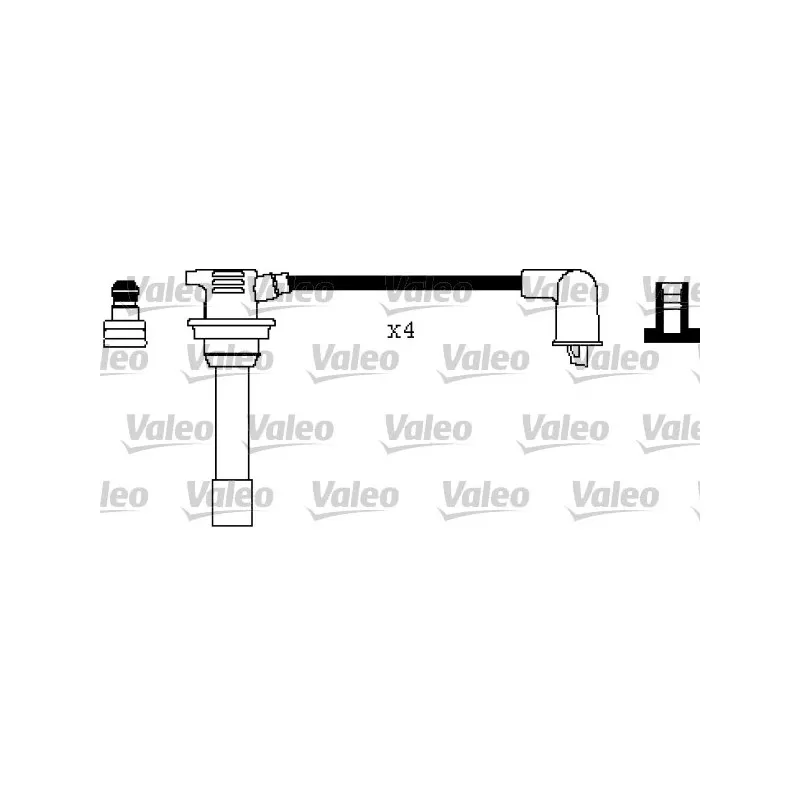 Kit de câbles d'allumage VALEO 346364