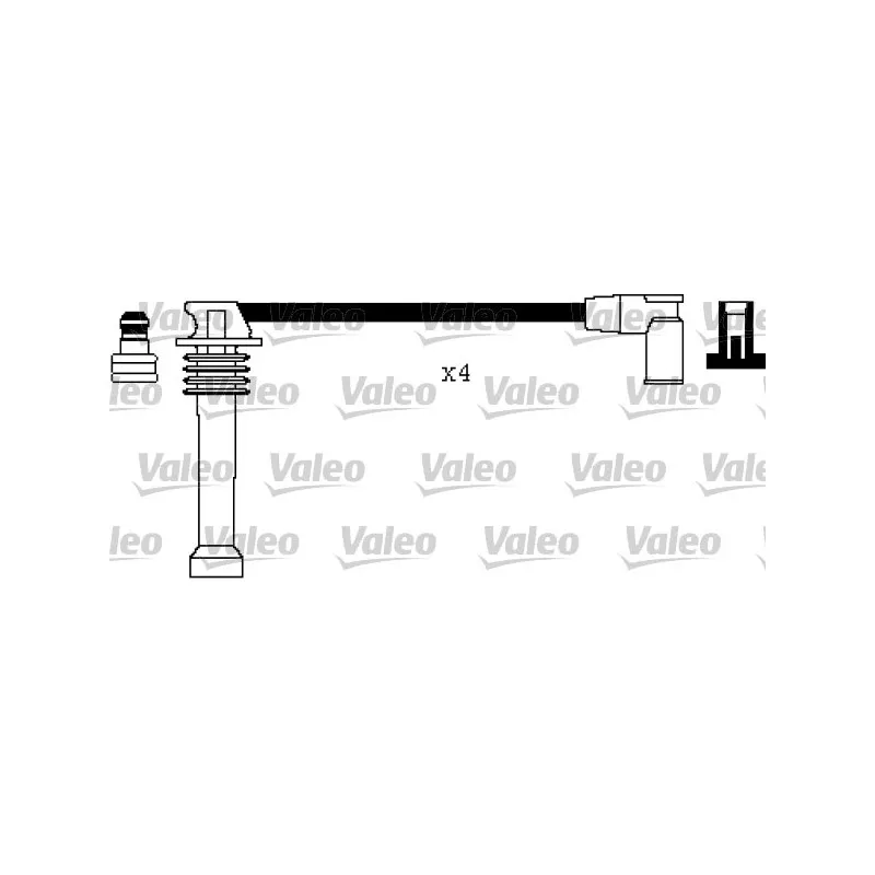 Kit de câbles d'allumage VALEO 346366