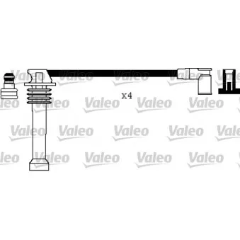 Kit de câbles d'allumage VALEO 346367
