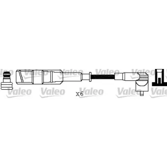 Kit de câbles d'allumage VALEO 346368