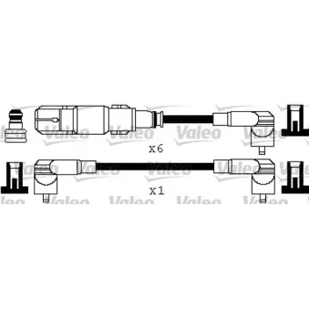 Kit de câbles d'allumage VALEO 346369