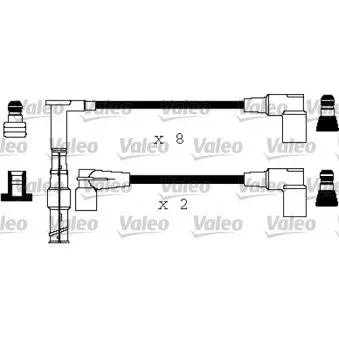 Kit de câbles d'allumage VALEO 346375