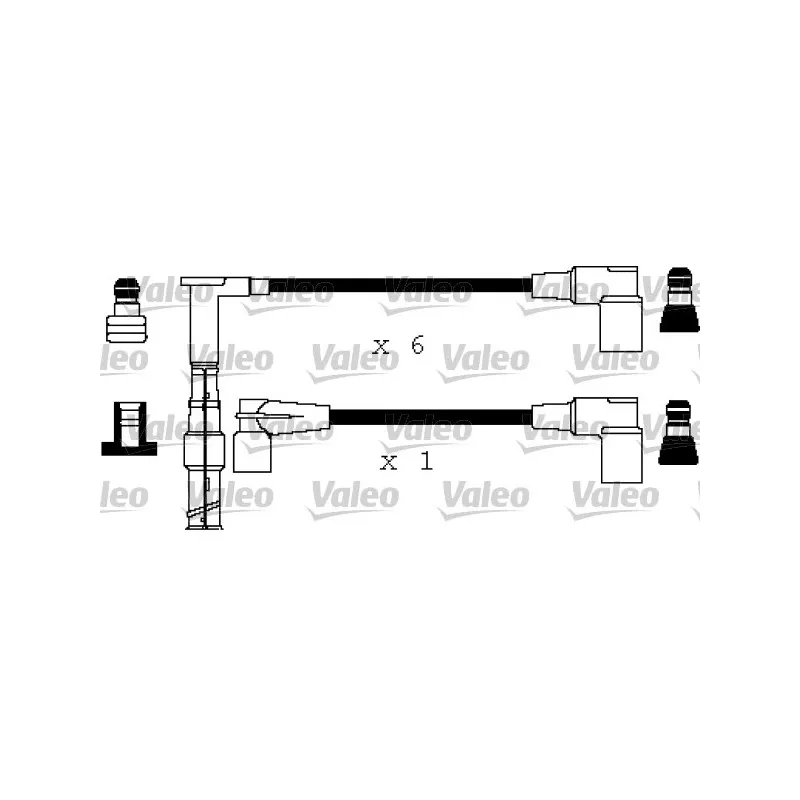 Kit de câbles d'allumage VALEO 346376