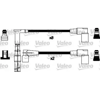 Kit de câbles d'allumage VALEO 346379
