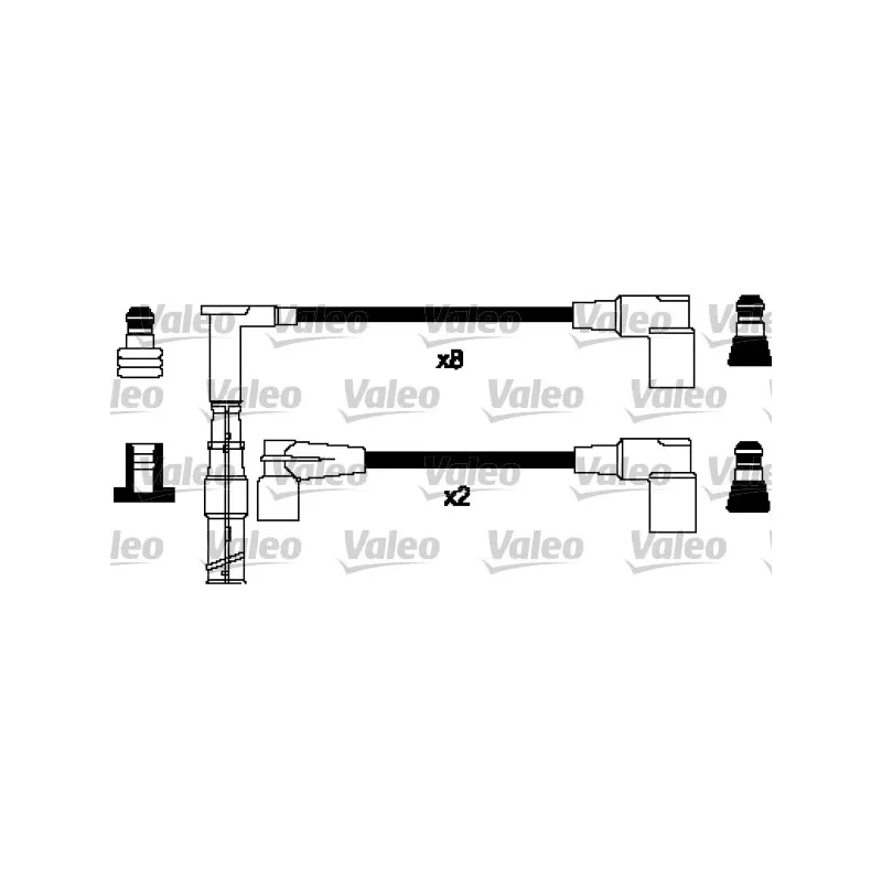 Kit de câbles d'allumage VALEO 346379