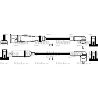 Kit de câbles d'allumage VALEO 346382
