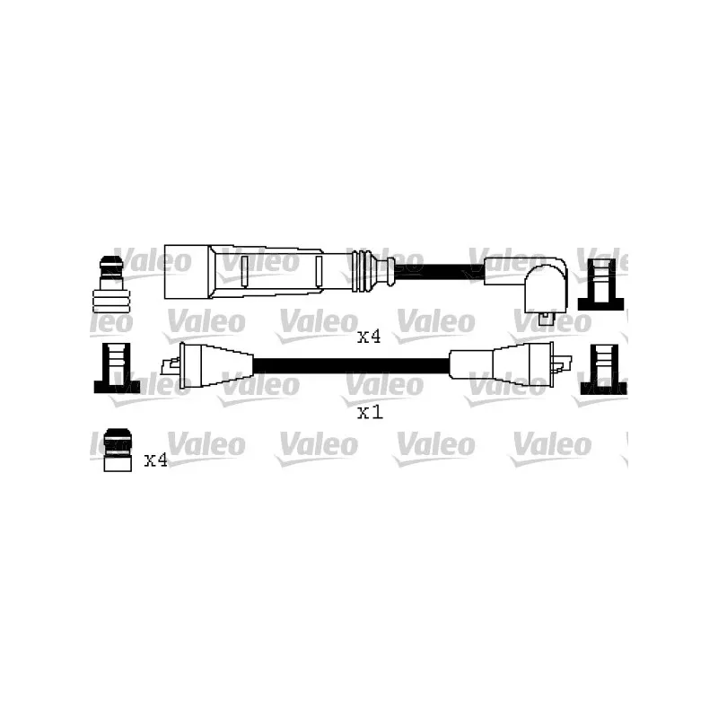 Kit de câbles d'allumage VALEO 346387