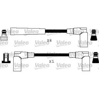 Kit de câbles d'allumage VALEO 346390