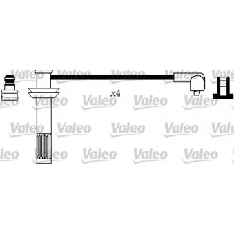 Kit de câbles d'allumage VALEO 346391