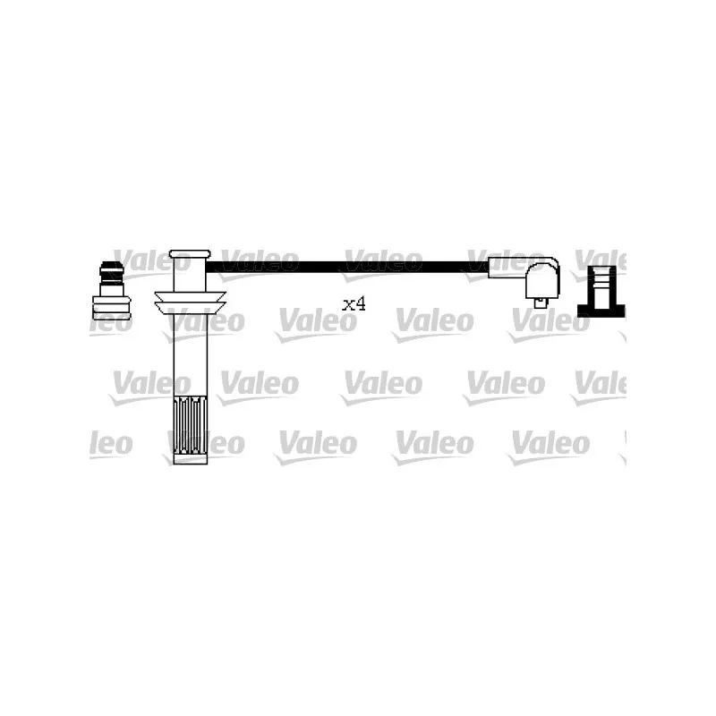 Kit de câbles d'allumage VALEO 346391