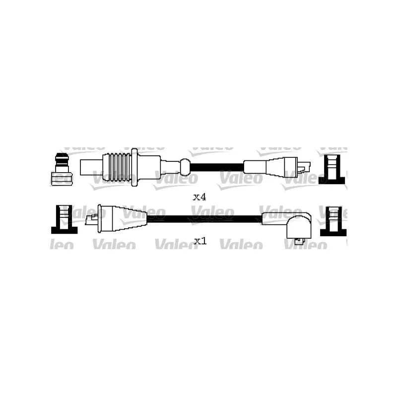 Kit de câbles d'allumage VALEO 346396