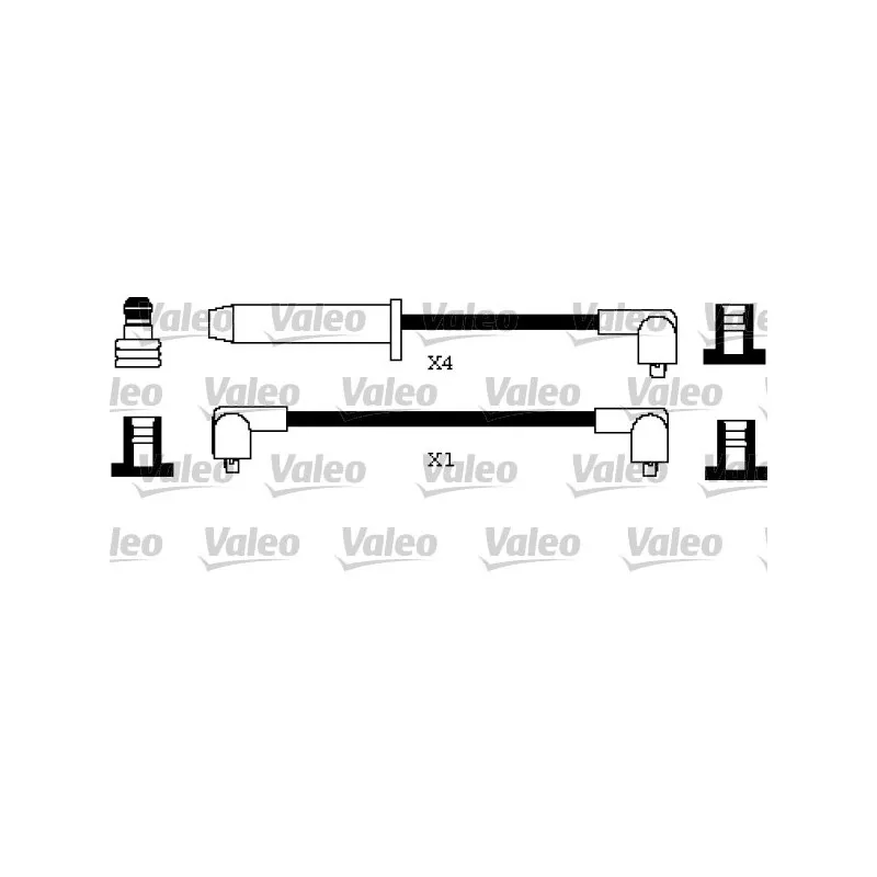 Kit de câbles d'allumage VALEO 346397
