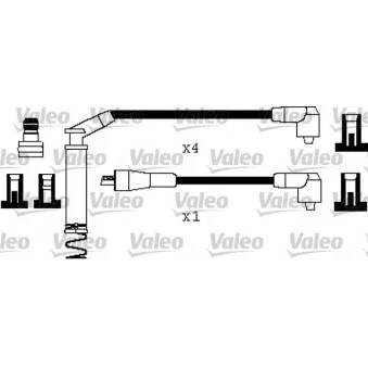 Kit de câbles d'allumage VALEO 346401