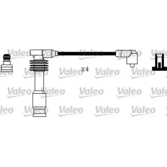 Kit de câbles d'allumage VALEO 346402