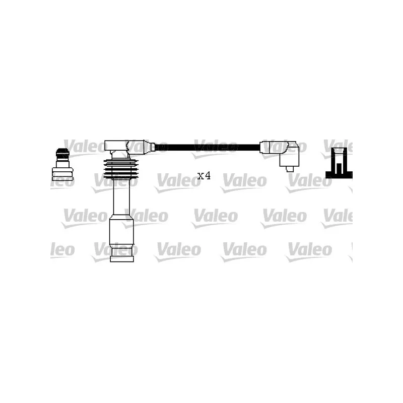 Kit de câbles d'allumage VALEO 346402