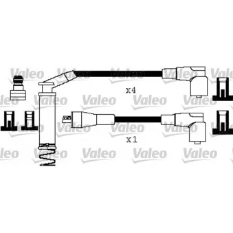 Kit de câbles d'allumage VALEO 346403