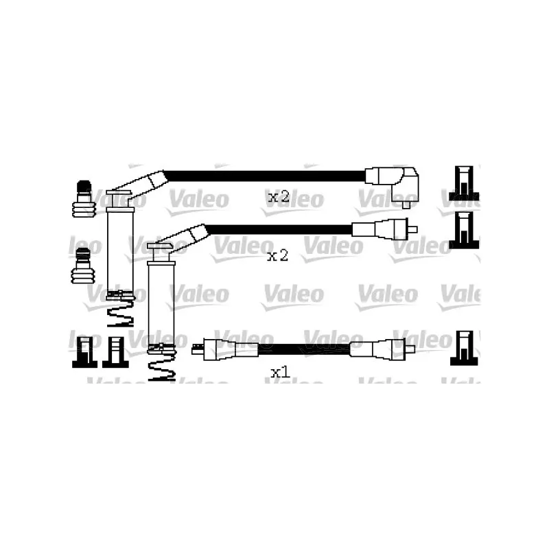 Kit de câbles d'allumage VALEO 346404