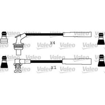 Kit de câbles d'allumage VALEO 346408