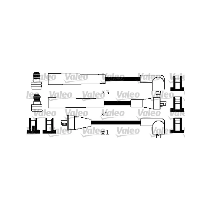 Kit de câbles d'allumage VALEO 346409