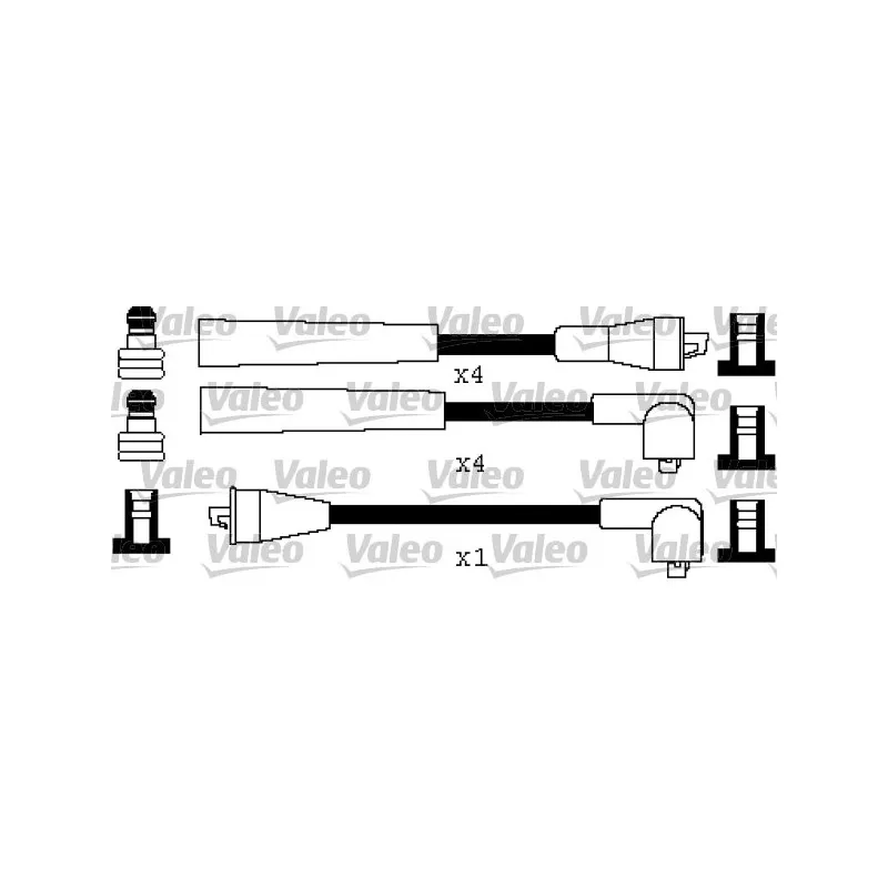 Kit de câbles d'allumage VALEO 346411