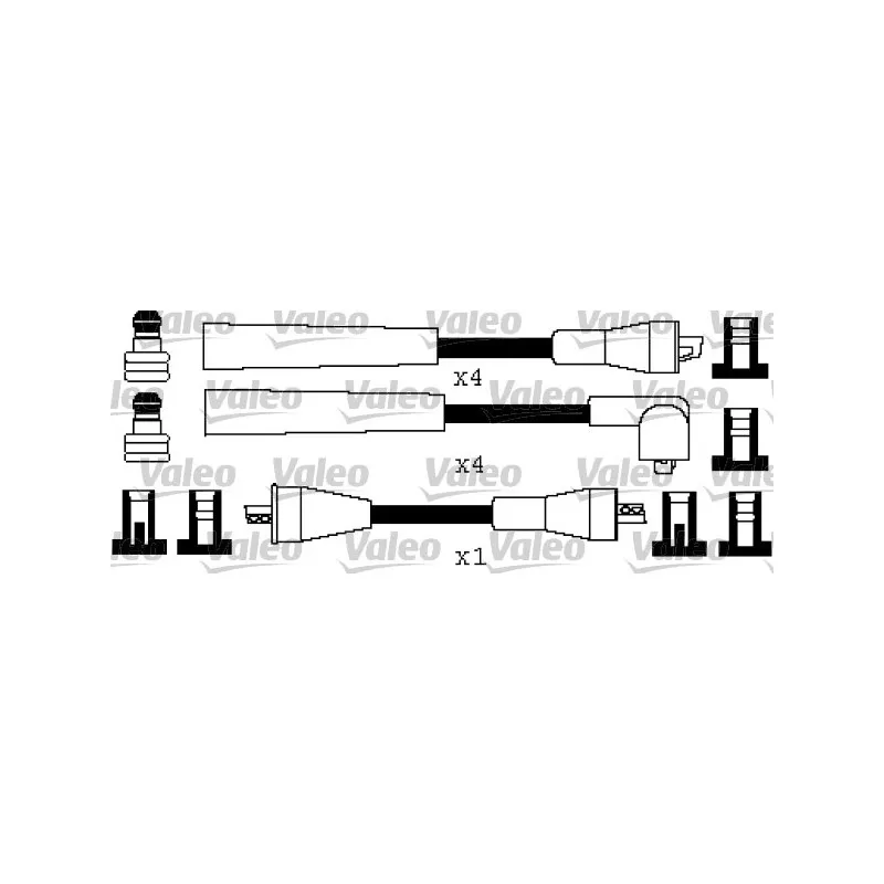 Kit de câbles d'allumage VALEO 346412