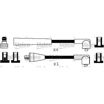 Kit de câbles d'allumage VALEO 346413