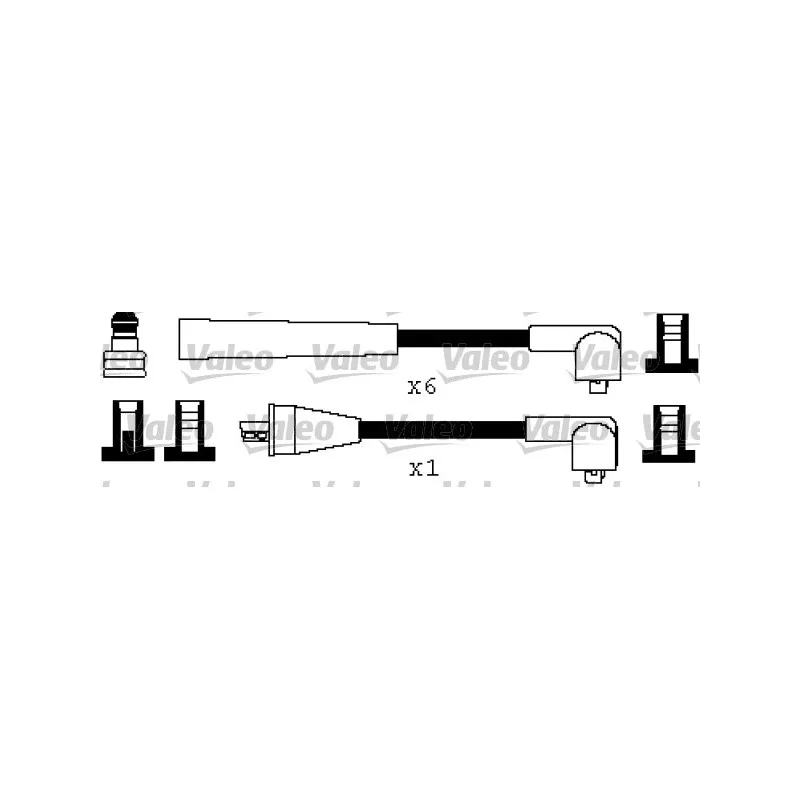 Kit de câbles d'allumage VALEO 346413