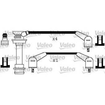 Kit de câbles d'allumage VALEO 346421