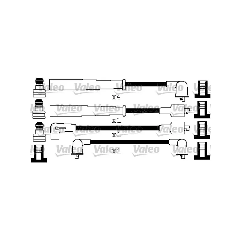 Kit de câbles d'allumage VALEO 346422