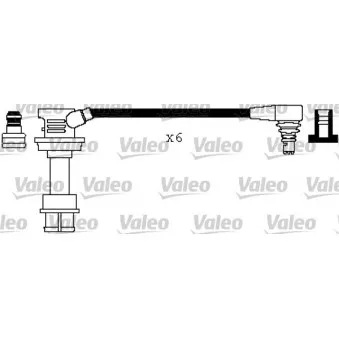 Kit de câbles d'allumage VALEO 346424