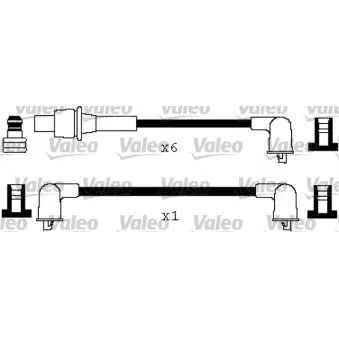 Kit de câbles d'allumage VALEO 346426