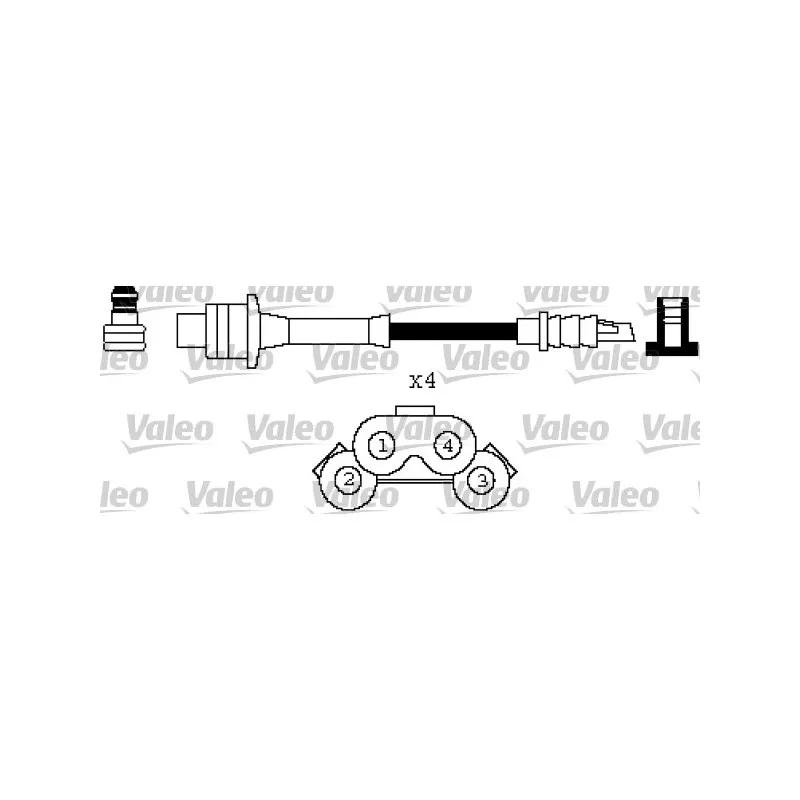 Kit de câbles d'allumage VALEO 346429