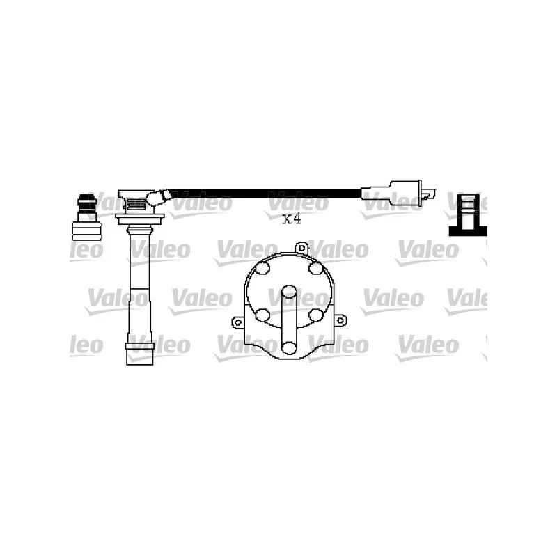 Kit de câbles d'allumage VALEO 346430