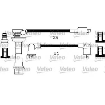 Kit de câbles d'allumage VALEO 346432