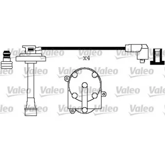 Kit de câbles d'allumage VALEO 346433