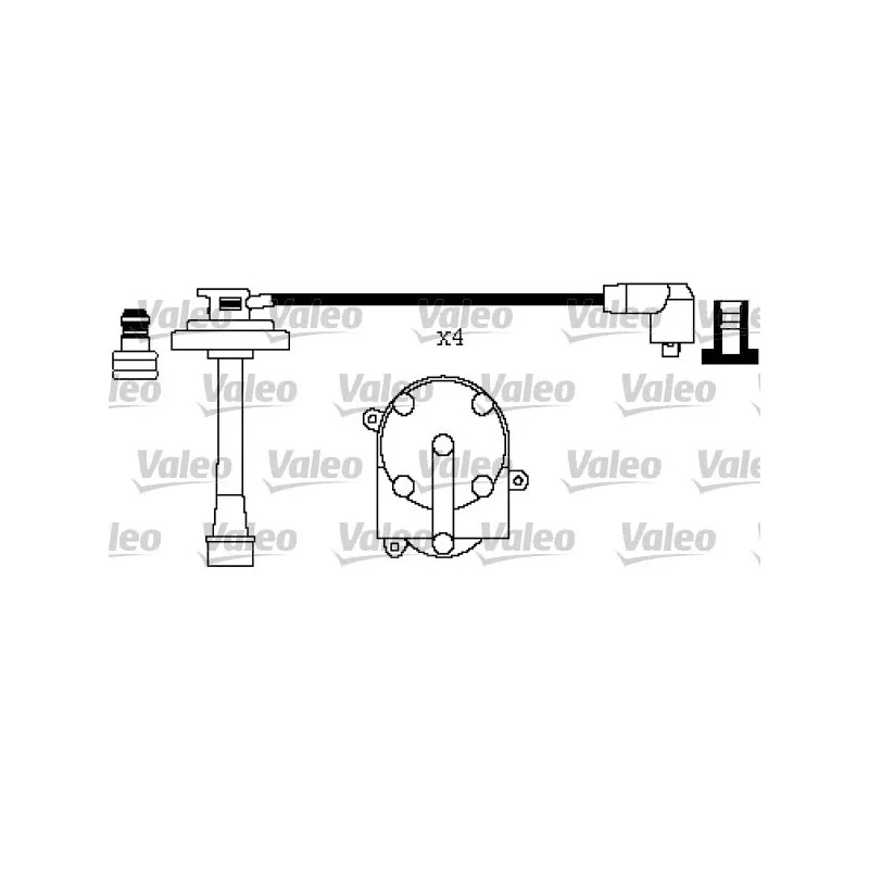 Kit de câbles d'allumage VALEO 346433