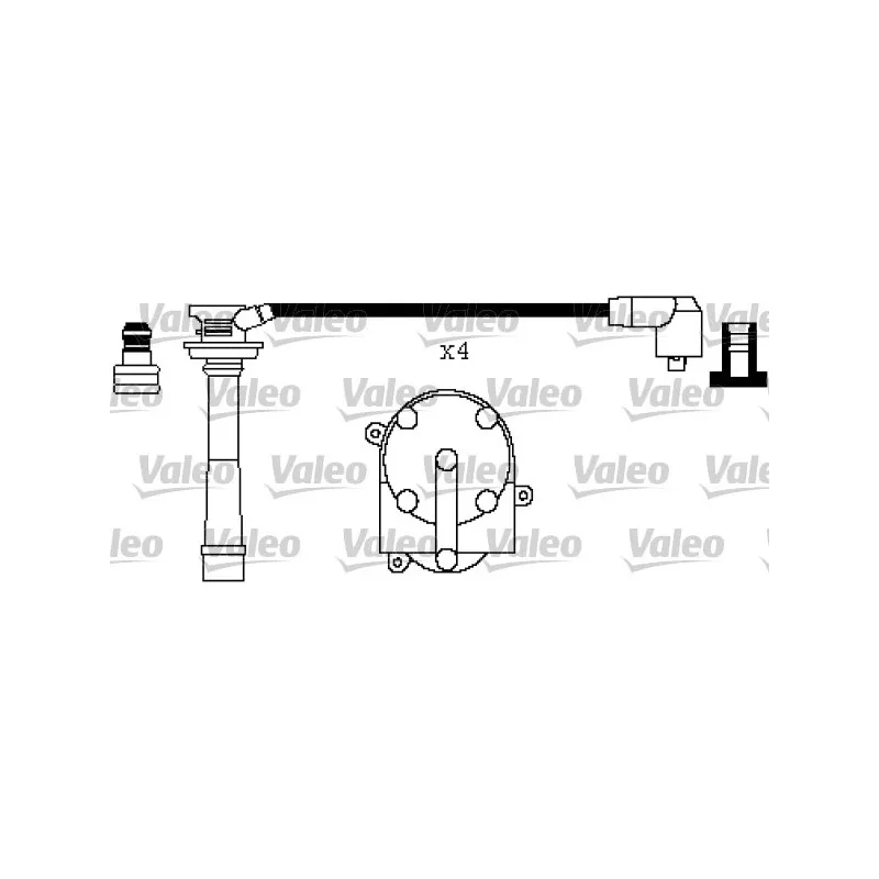 Kit de câbles d'allumage VALEO 346434