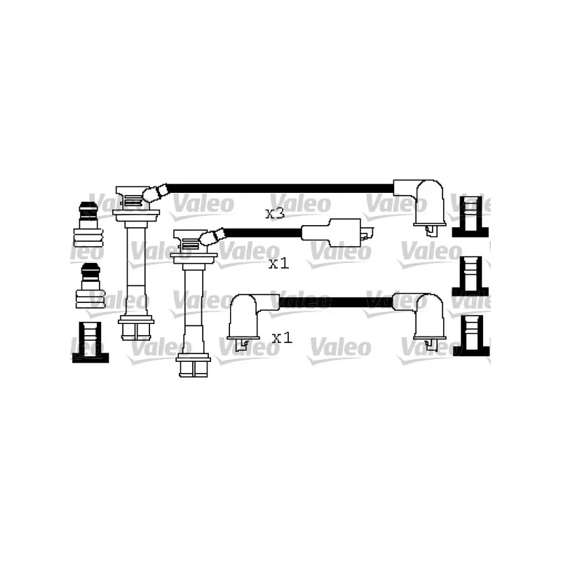 Kit de câbles d'allumage VALEO 346435