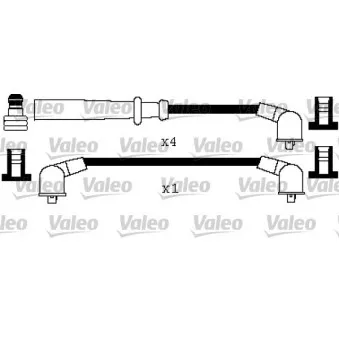 Kit de câbles d'allumage VALEO 346436