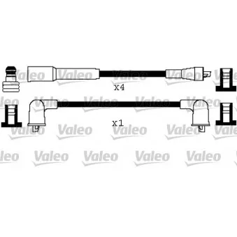 Kit de câbles d'allumage VALEO 346437