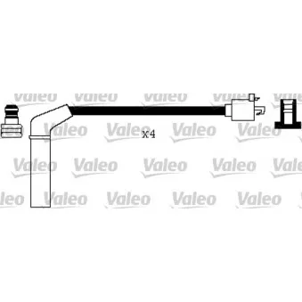 Kit de câbles d'allumage VALEO 346438