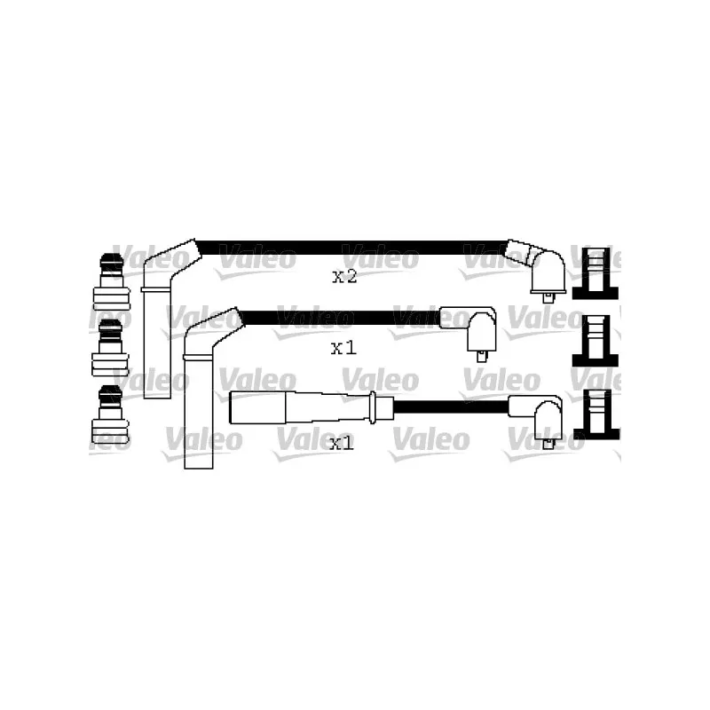 Kit de câbles d'allumage VALEO 346443