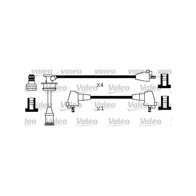 Kit de câbles d'allumage VALEO 346444