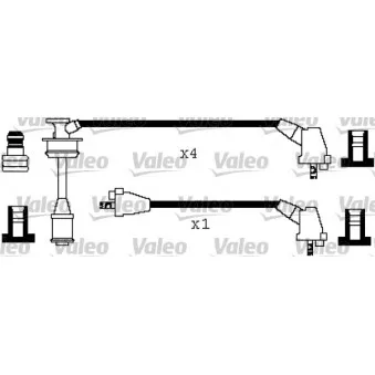Kit de câbles d'allumage VALEO 346445