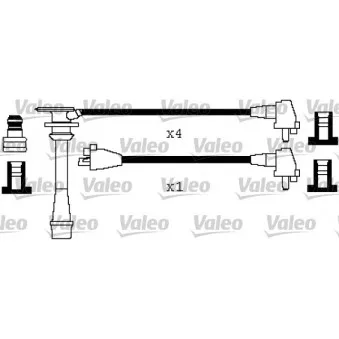 Kit de câbles d'allumage VALEO 346446