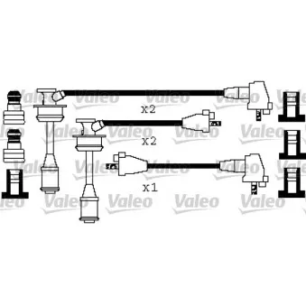 Kit de câbles d'allumage VALEO