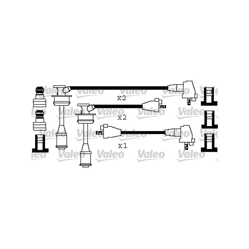 Kit de câbles d'allumage VALEO 346447