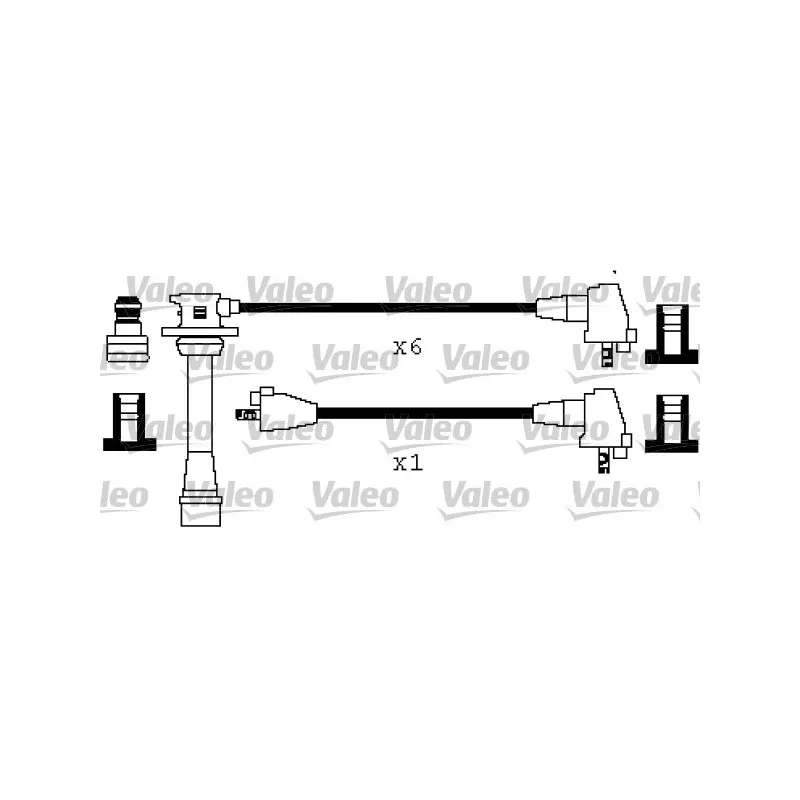 Kit de câbles d'allumage VALEO 346448